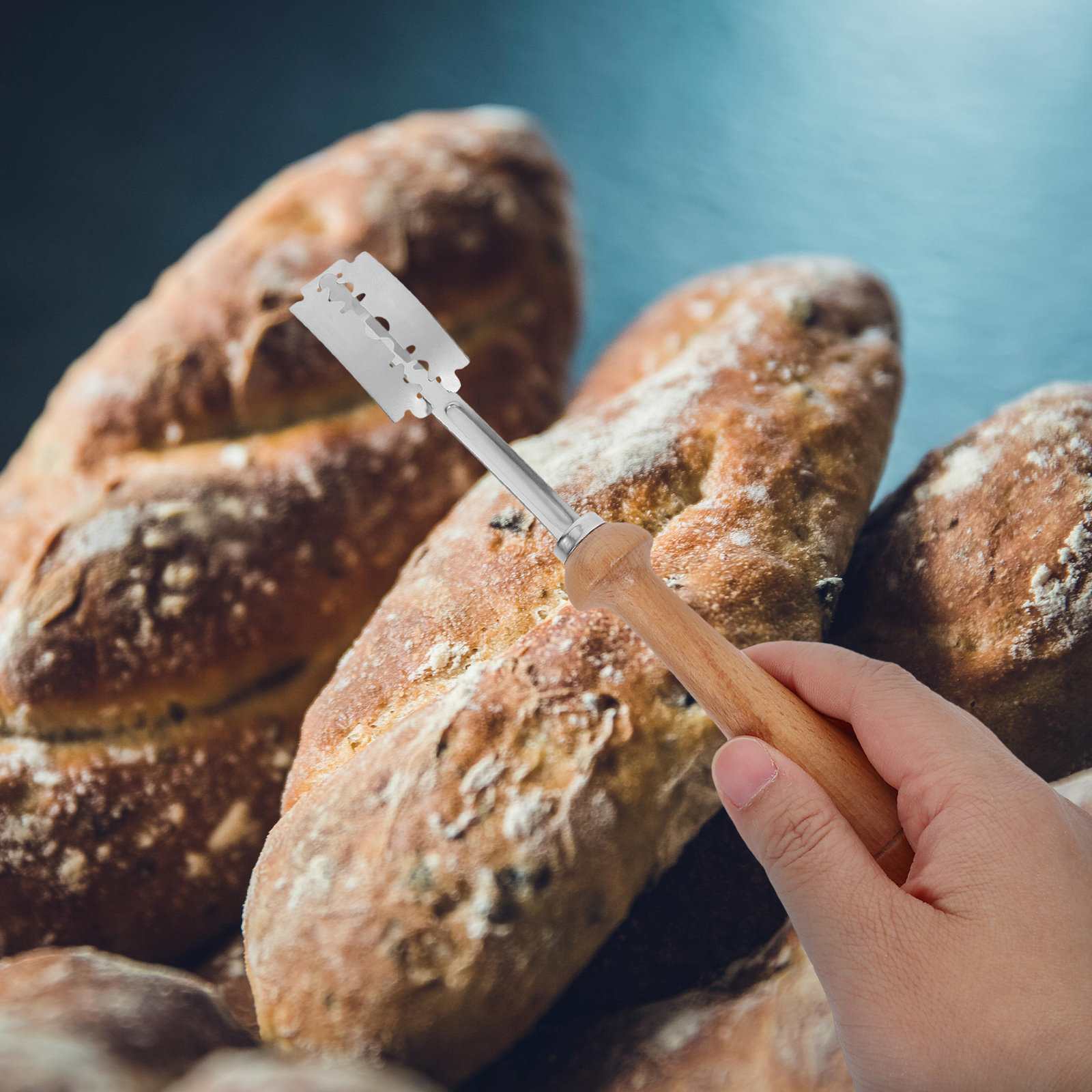 Bread Lame Scoring - Kit d'outils à lame à pain