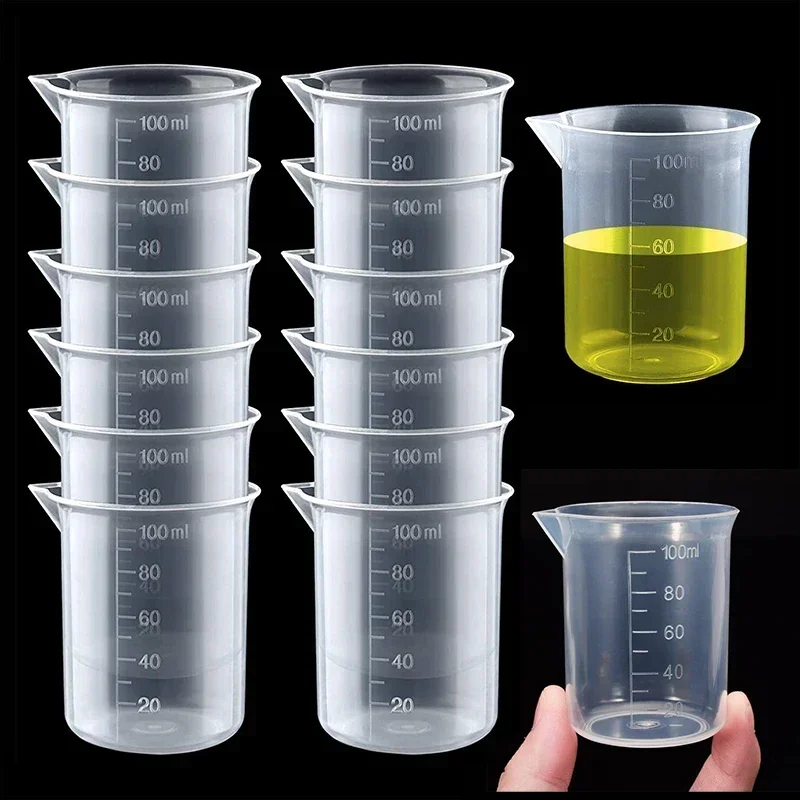 Kitchen Baking Containers - Tasse à mesurer en plastique Transparent
