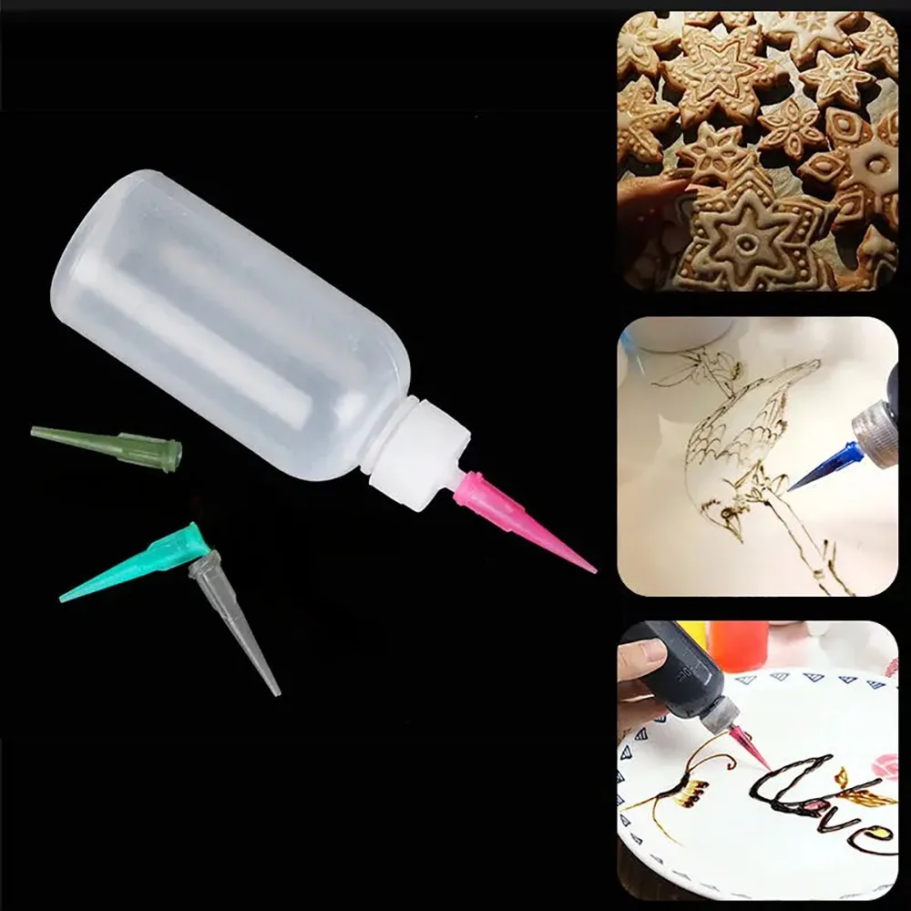 Kitchen Baking Drawing - Bouteilles à presser pour peinture de