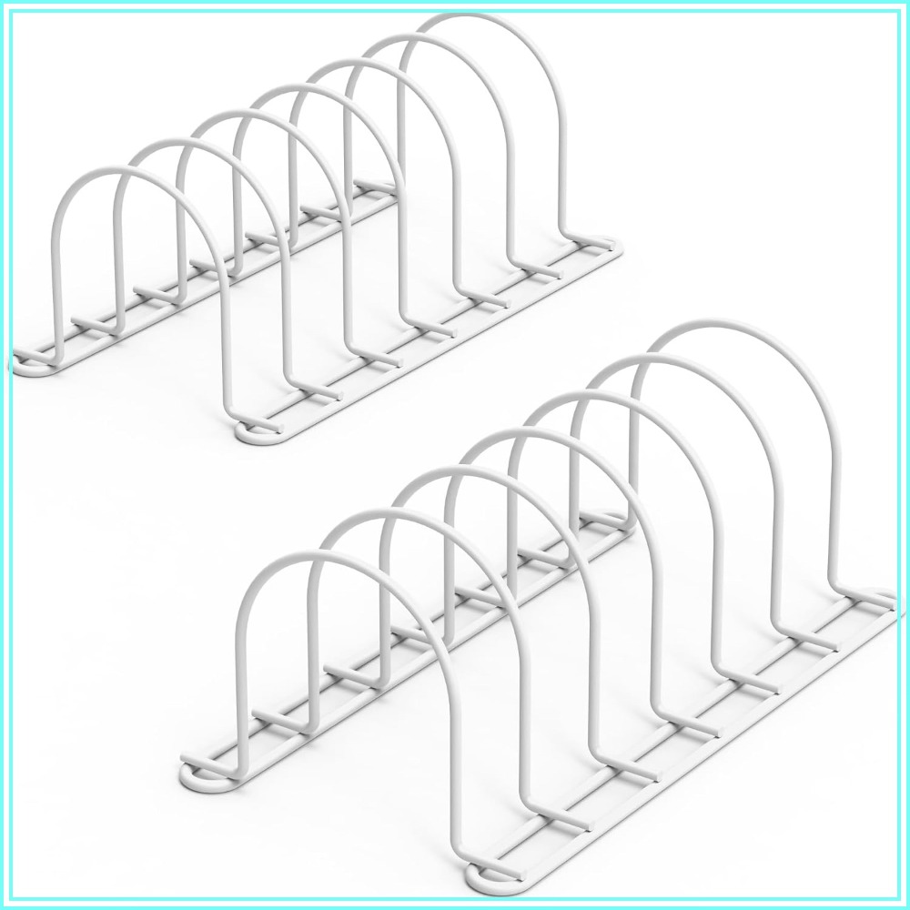Kitchen Baking Pantry - Organisateur de vaisselle vertical pour armoire,
