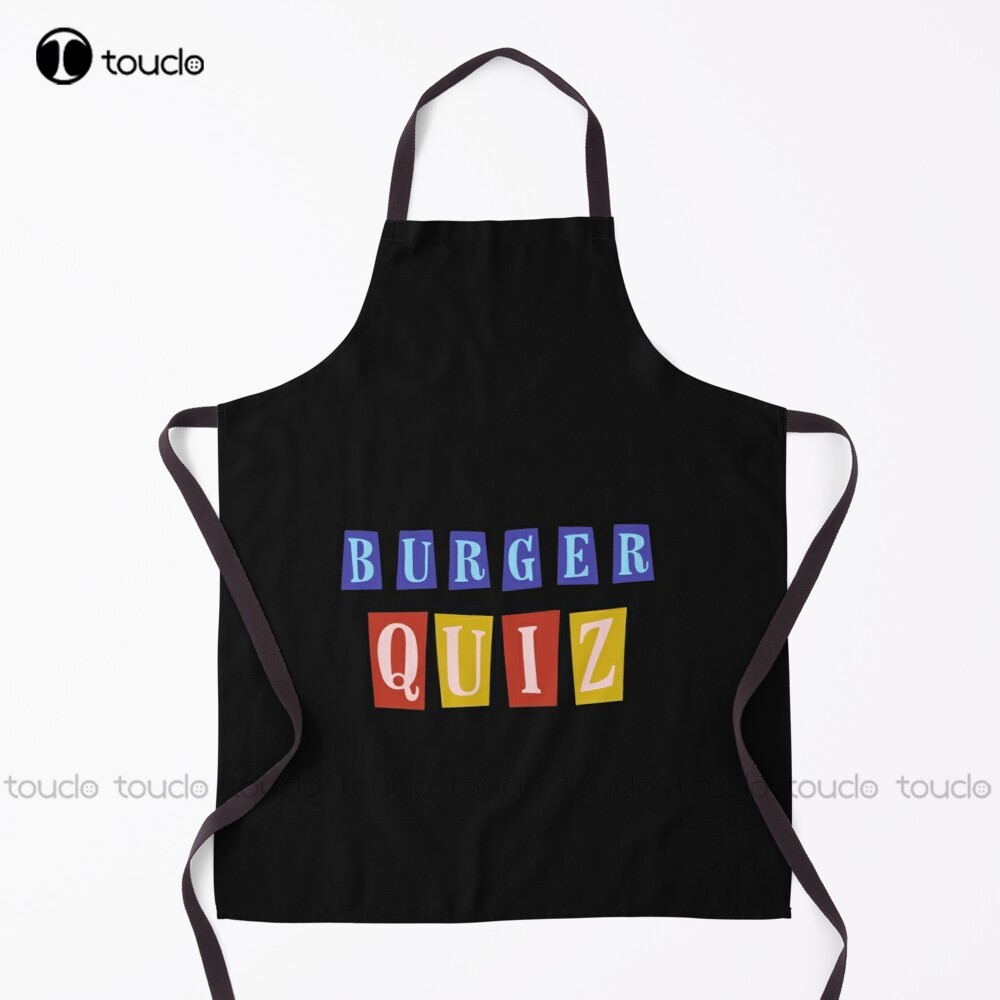 Kitchen Quiz - Tablier de cuisine personnalisé unisexe pour