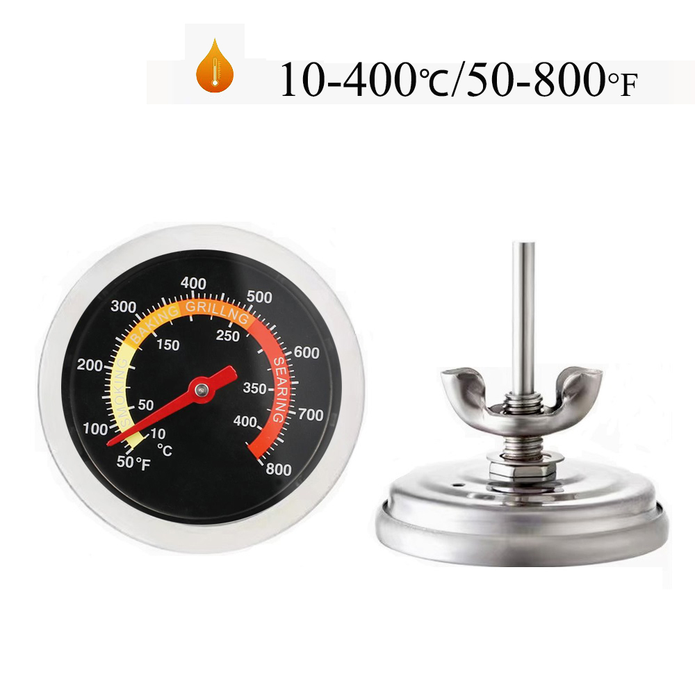 Kitchen Quiz - Thermomètre barbecue extérieur Thermomètre pour poêle