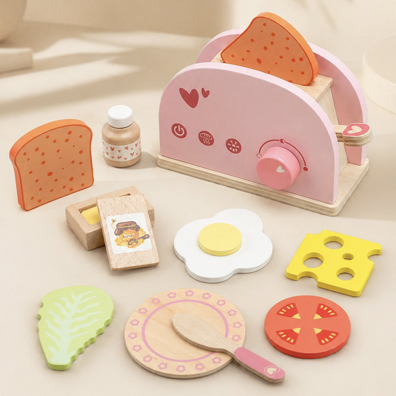Kitchen Baking Game - Ensemble de cuisine en bois pour