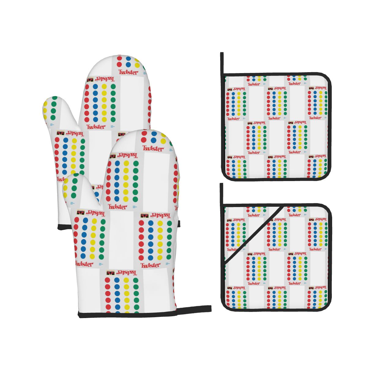 Kitchen Baking Game - Ensemble de 4 maniques de four