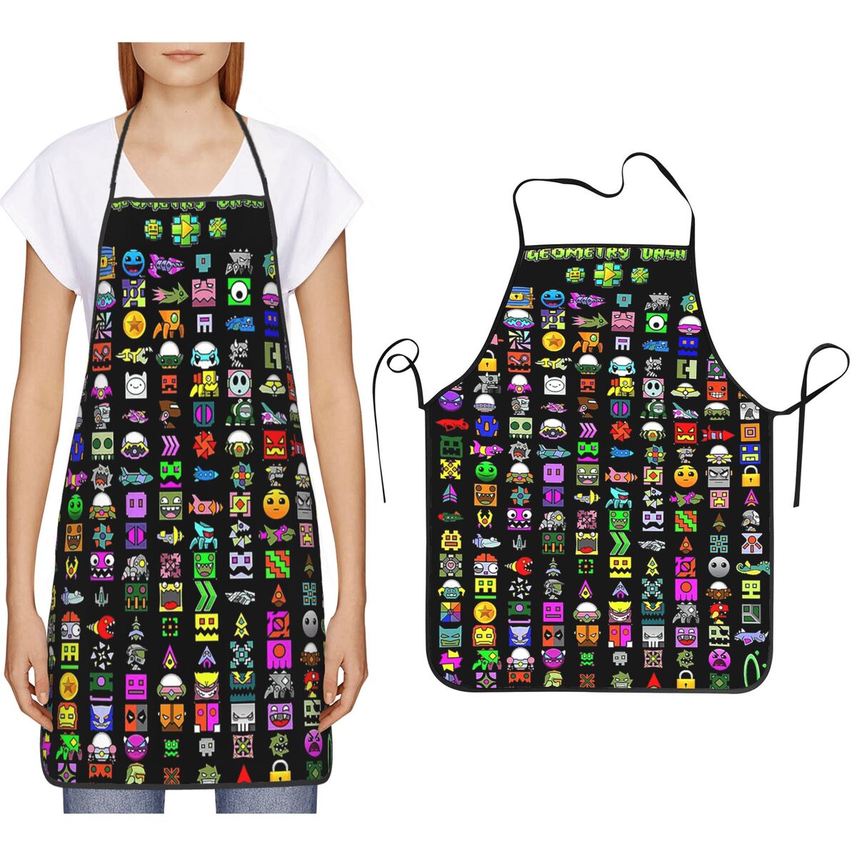 Kitchen Baking Game - Tabliers de personnage de jeu de