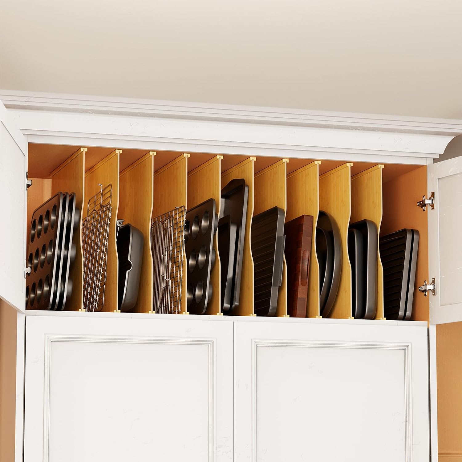 Kitchen Baking Pantry - Lot de 10 séparateurs de plateaux