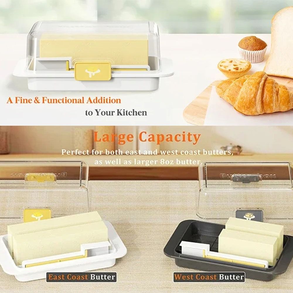Boîte de conservation du beurr - Kitchen Baking Containers avis et prix
