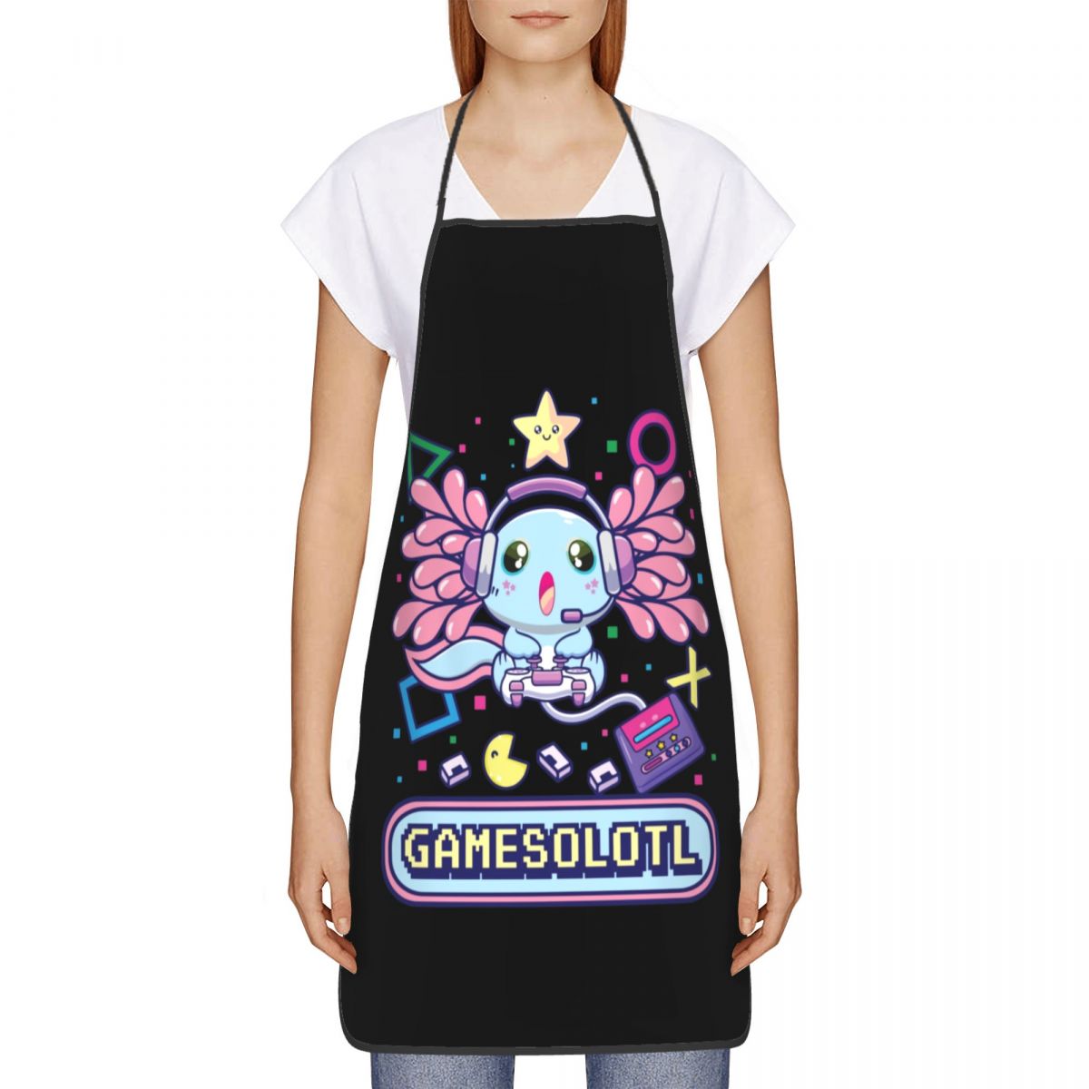 Gamesalotl Axolotl – Tablier d - Kitchen Baking Game avis et prix