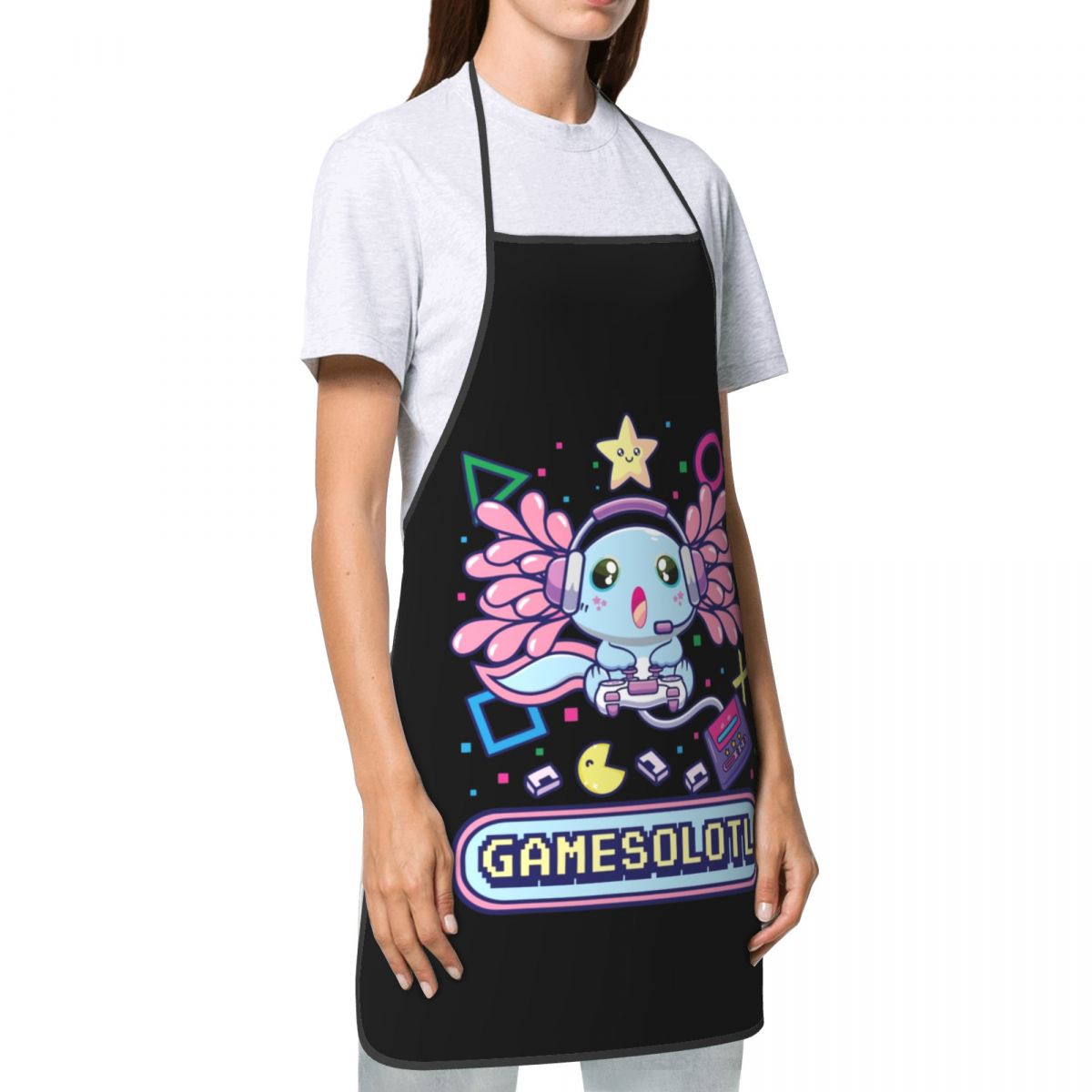 Gamesalotl Axolotl – Tablier d - Kitchen Baking Game avis et prix