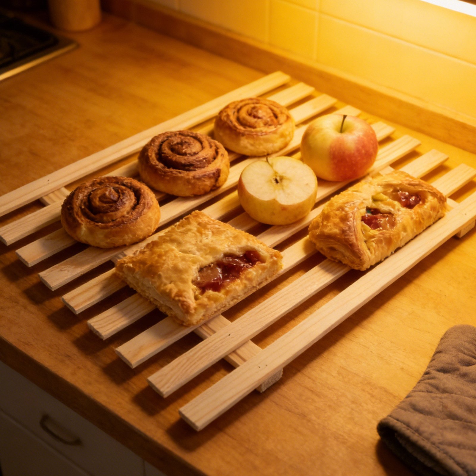 Ensemble de 3 caisses en bois  - Kitchen Baking Pantry avis et prix