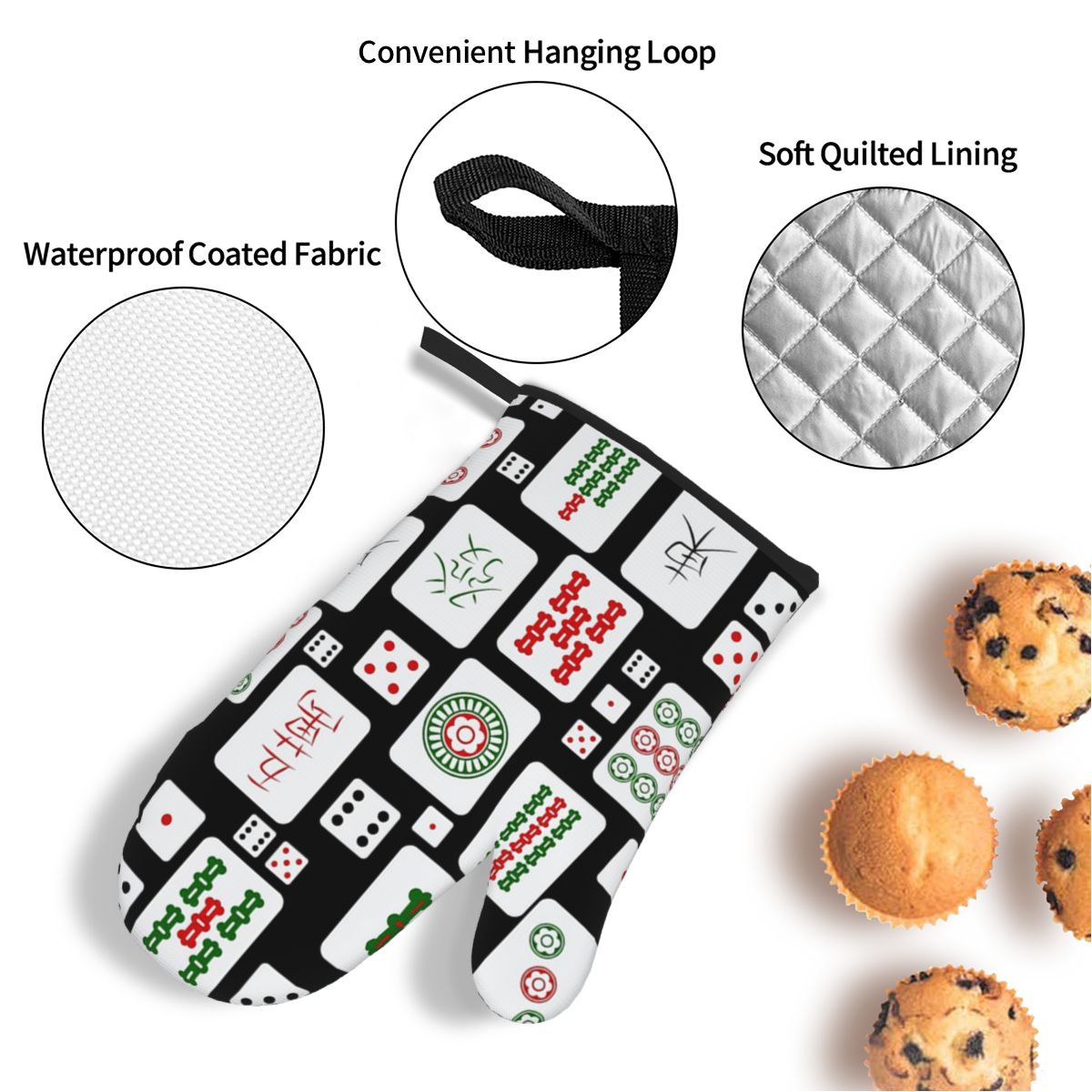 Ensemble de 4 gants de four et - Kitchen Baking Game avis et prix