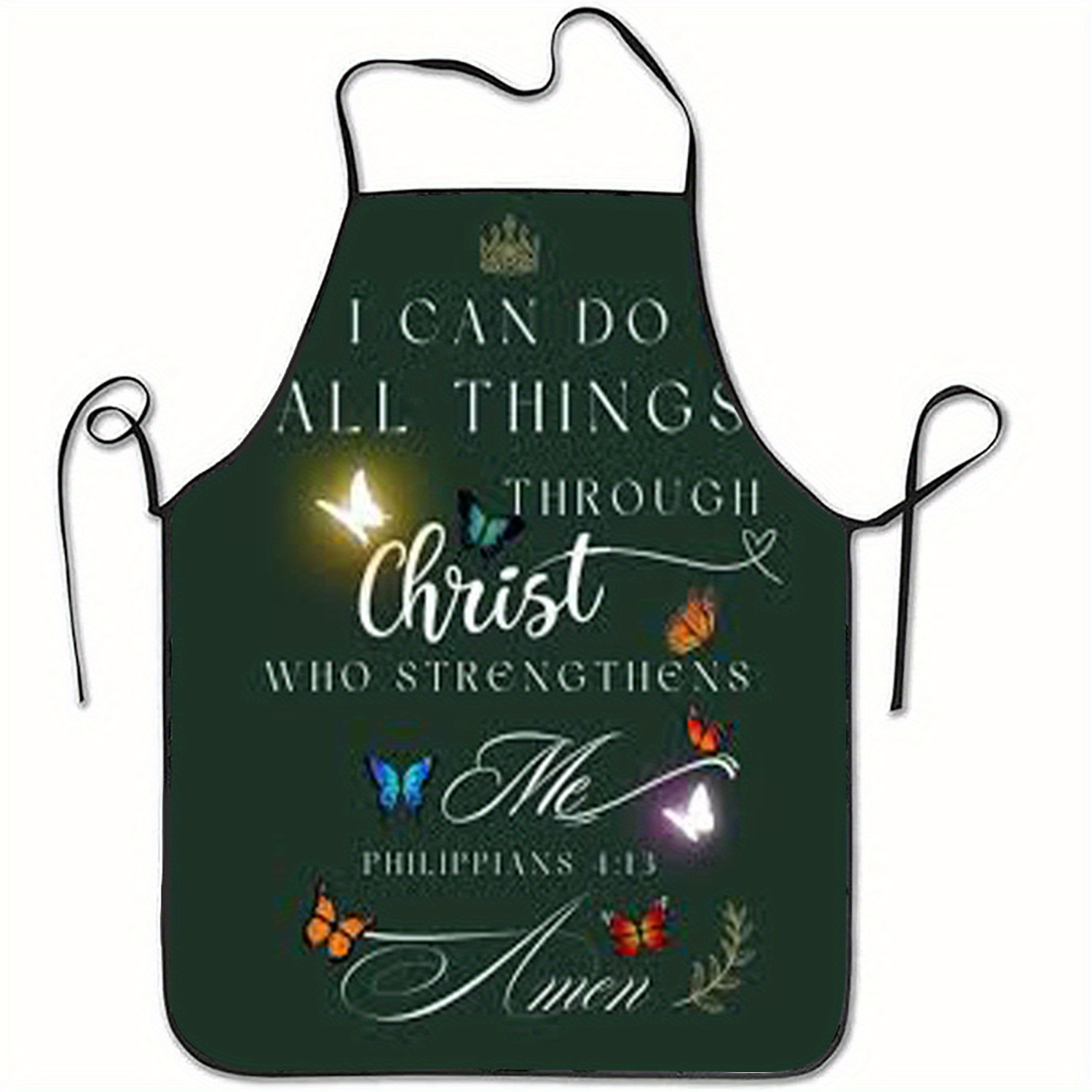 Tablier chrétien avec philippi - Kitchen Baking Quotes avis et prix