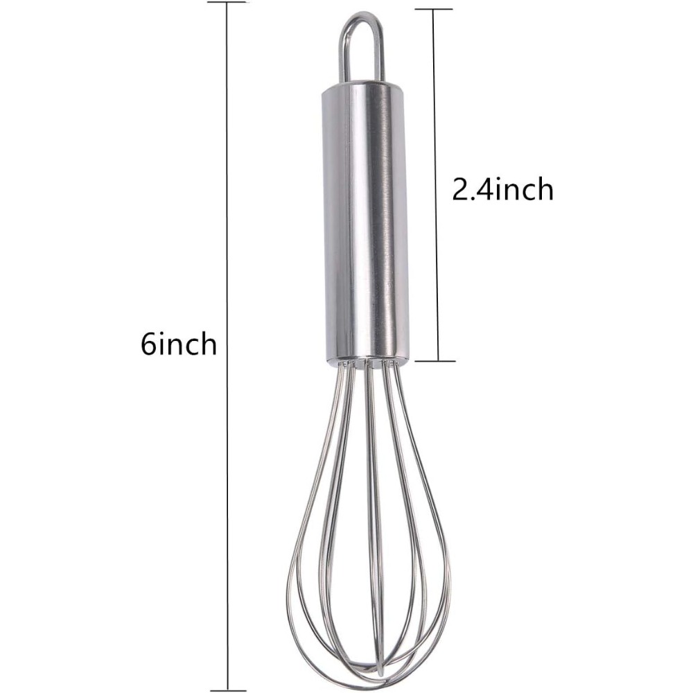 Mini fouet en acier inoxydable - Kitchen Baking Containers avis et prix