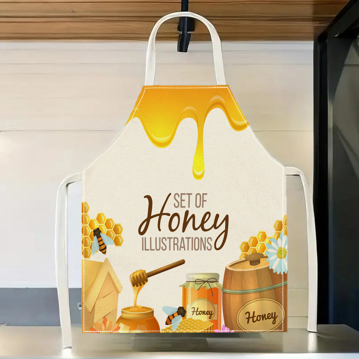 1 tablier abeille mignon, idéa - Kitchen Baking Area Ideas avis et prix
