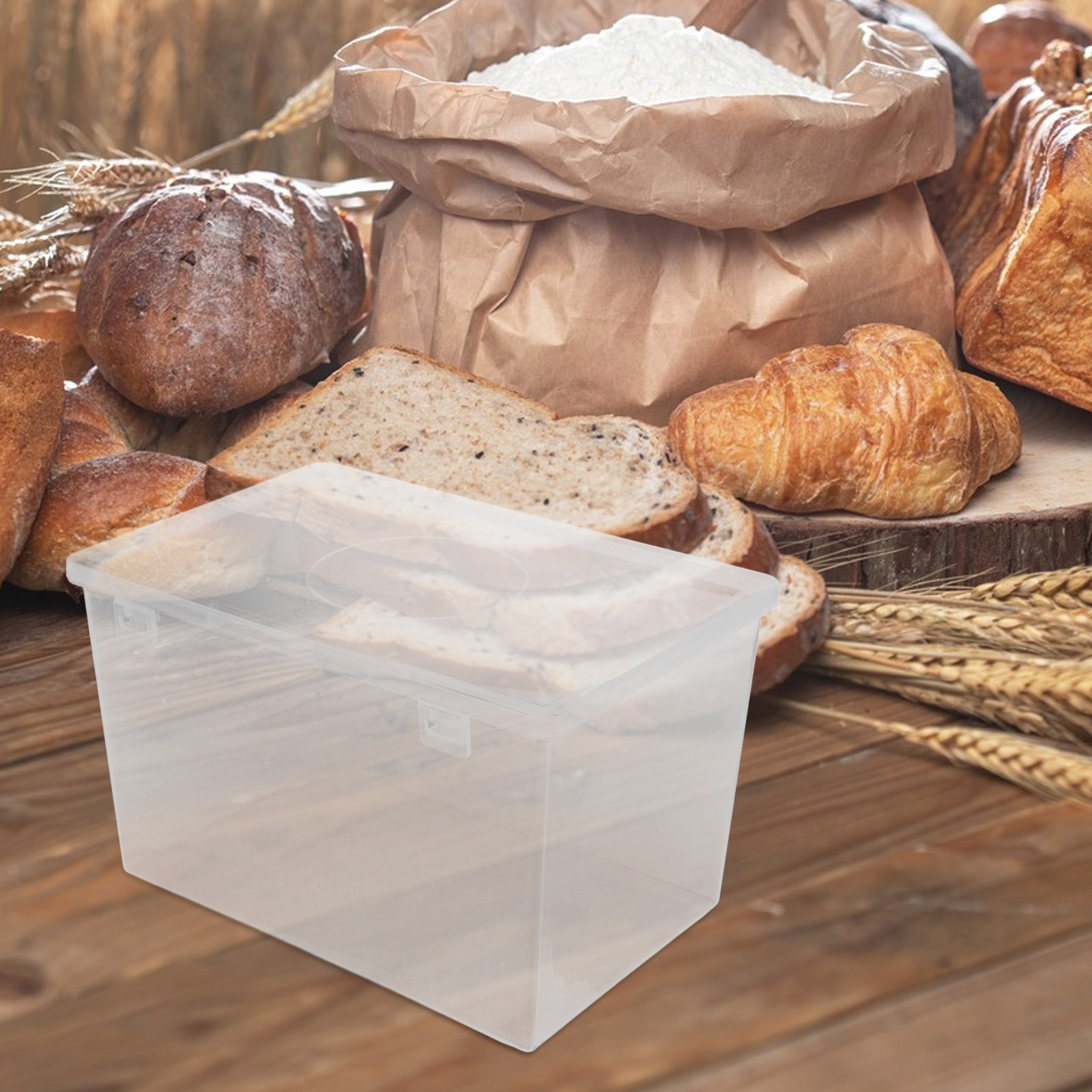 Boîte à pain hermétique transp - Kitchen Baking Pantry avis et prix