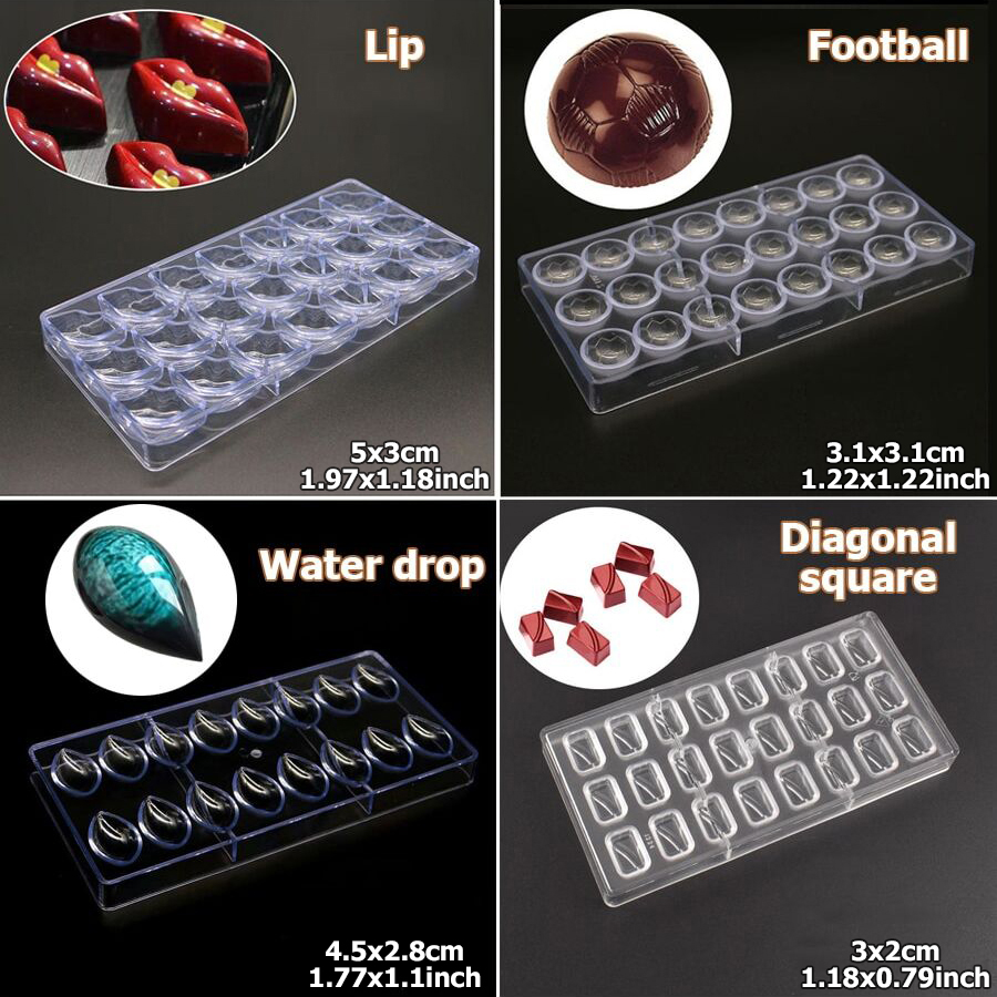 Moule à chocolat en plastique, - Kitchen Baking Molds avis et prix