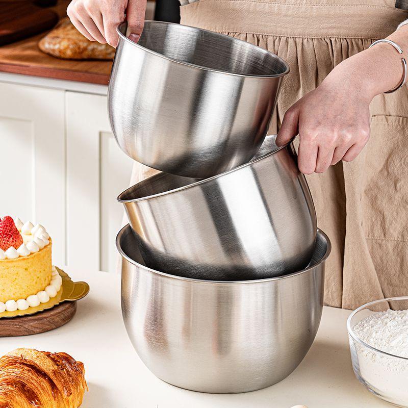 Bol mélangeur en acier inoxyda - Kitchen Baking Containers avis et prix