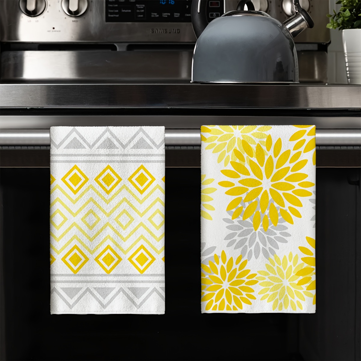 Ensemble de 4 torchons de cuis - Kitchen Baking Necessities avis et prix