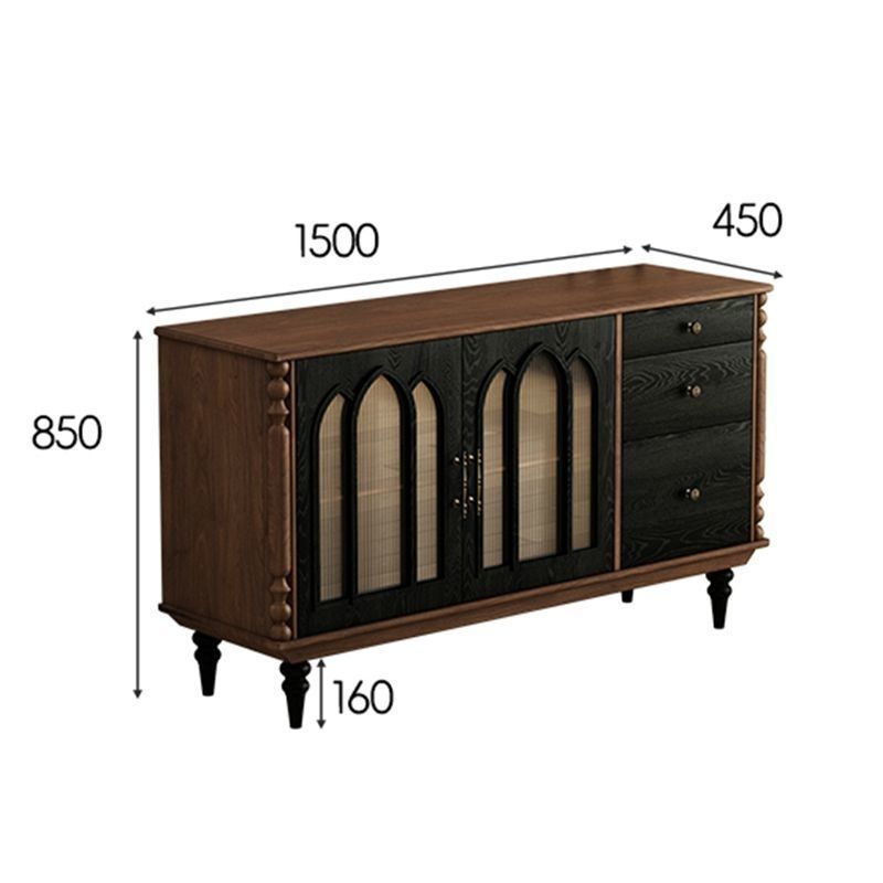 Buffet d'appoint en bois massi - Kitchen Zain avis et prix