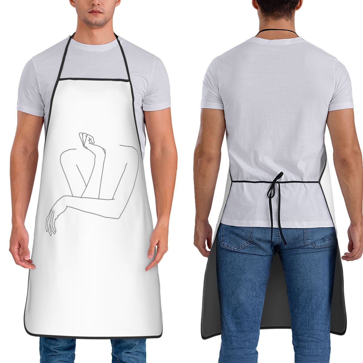Tablier de cuisine sans manche - Kitchen Baking Drawing avis et prix