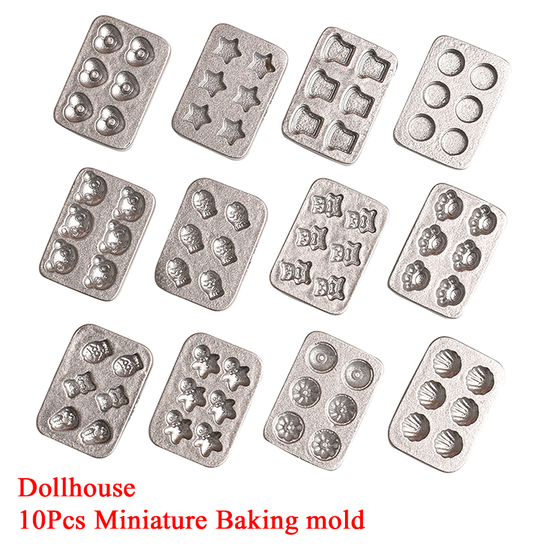 10 pièces maison de poupée Min - Kitchen Baking Molds avis et prix