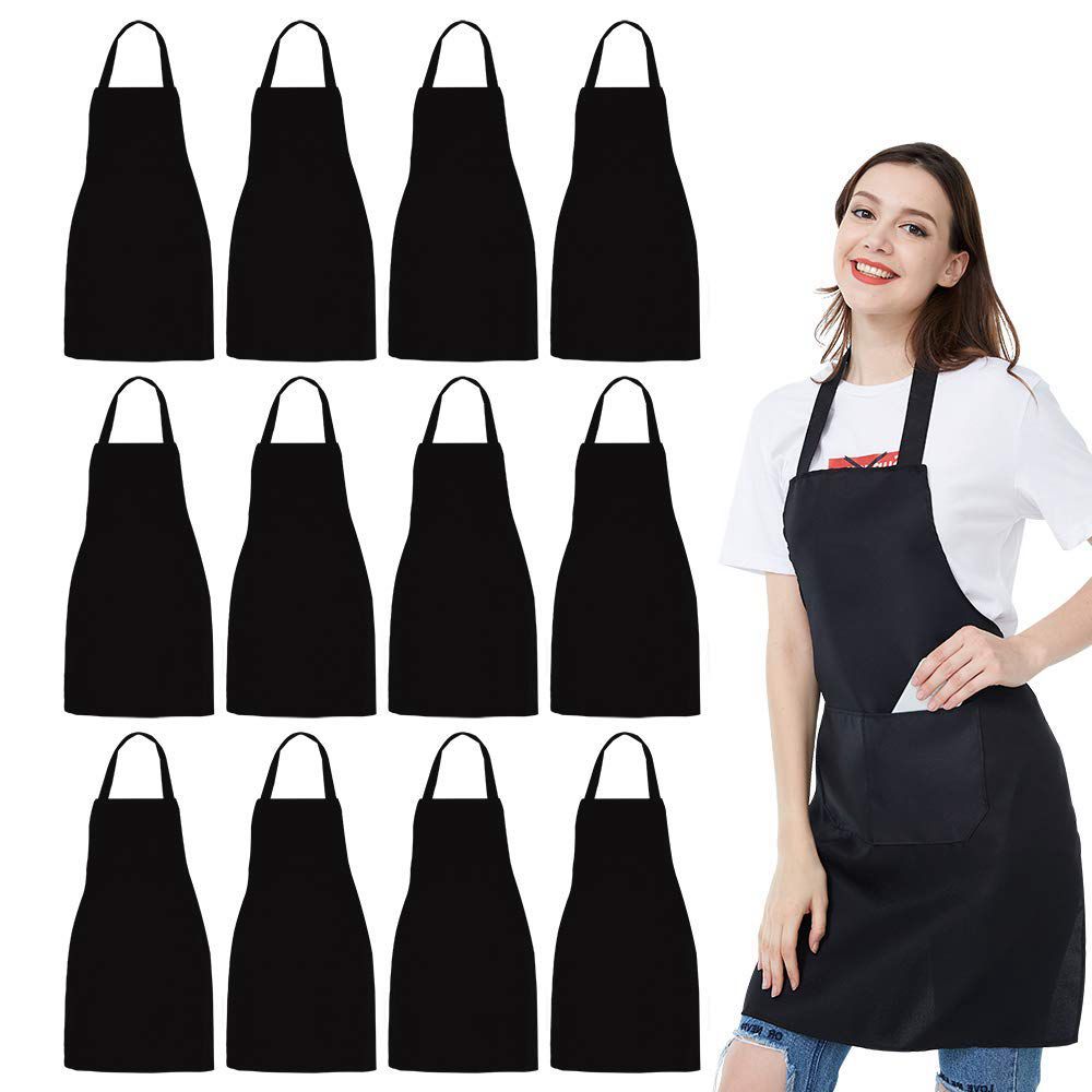 Tablier bavoir noir unisexe la - Kitchen Baking Drawing avis et prix
