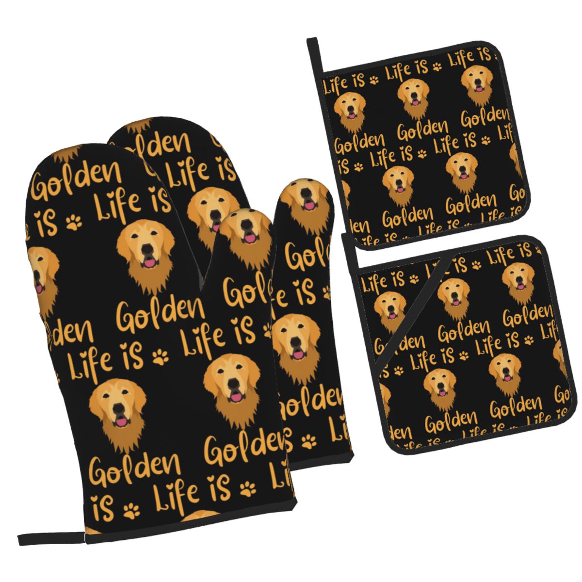 GOLDEN RETRIEVER Quote Lot de  - Kitchen Baking Quotes avis et prix