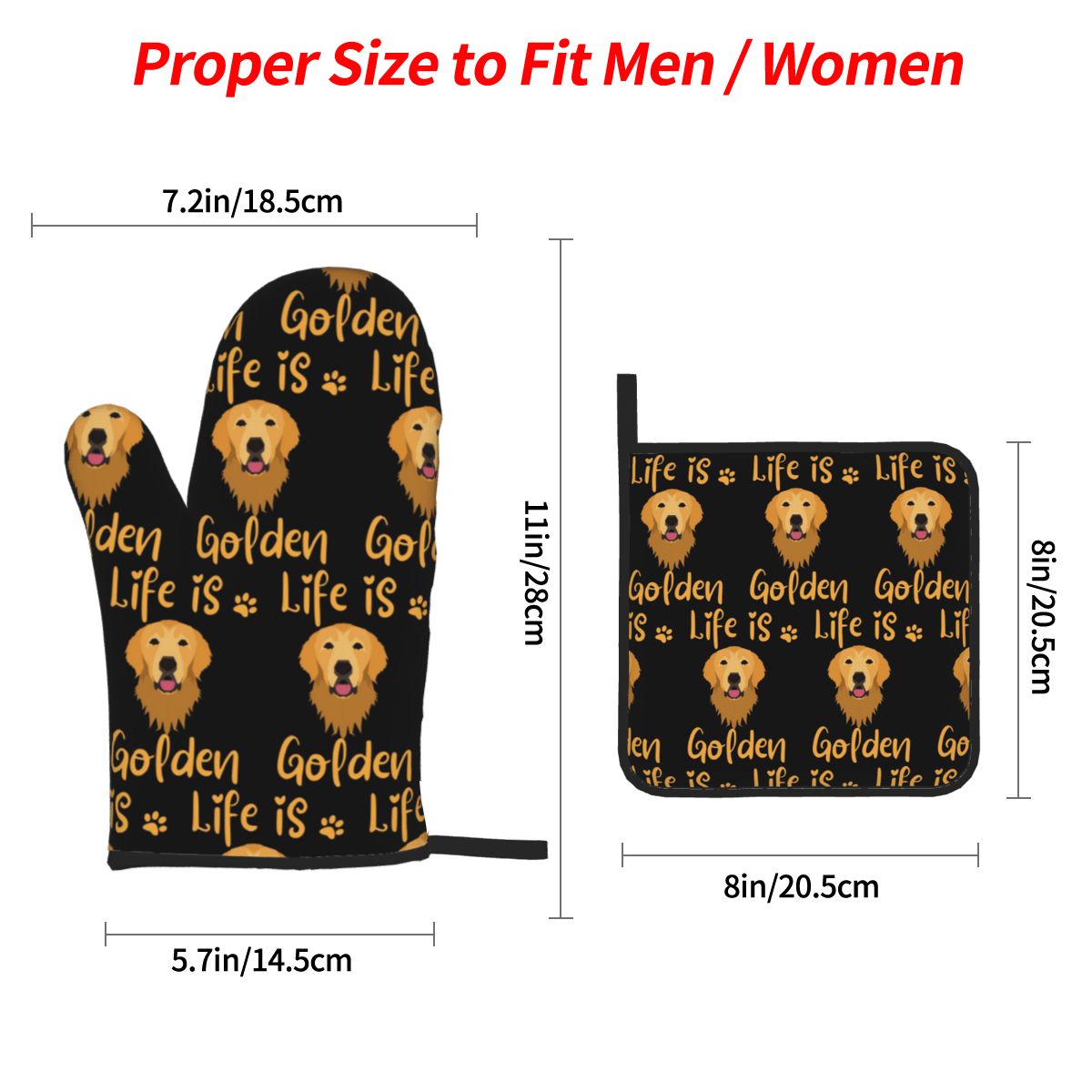 GOLDEN RETRIEVER Quote Lot de  - Kitchen Baking Quotes avis et prix