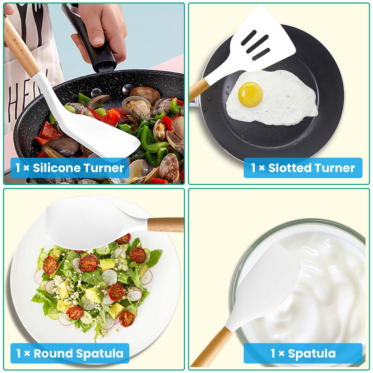 Ensemble de 35 ustensiles de c - Kitchen Baking Necessities avis et prix